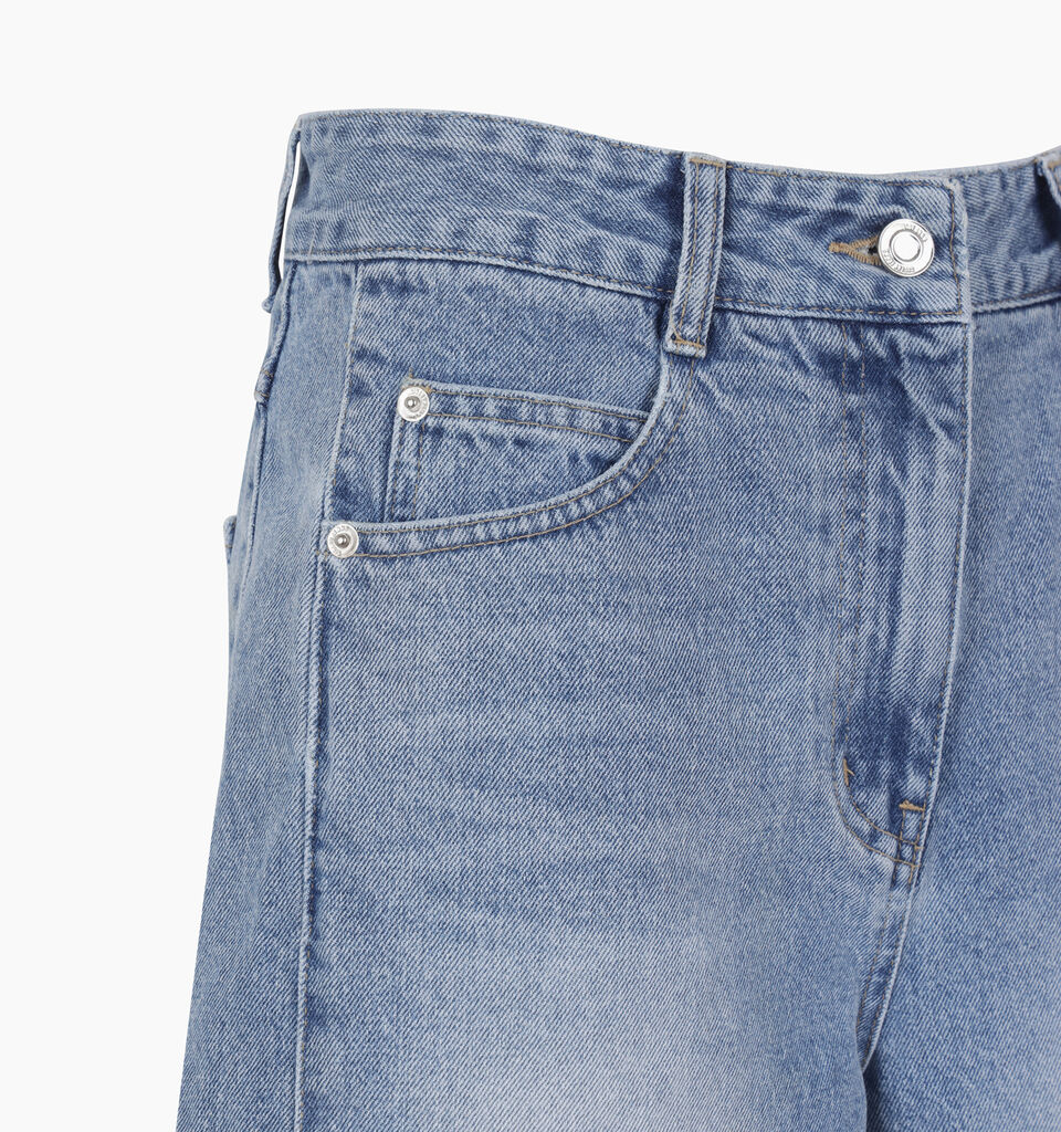 Blue jean bermudas - sisley k donna - Blau | Sisley K image number 3
